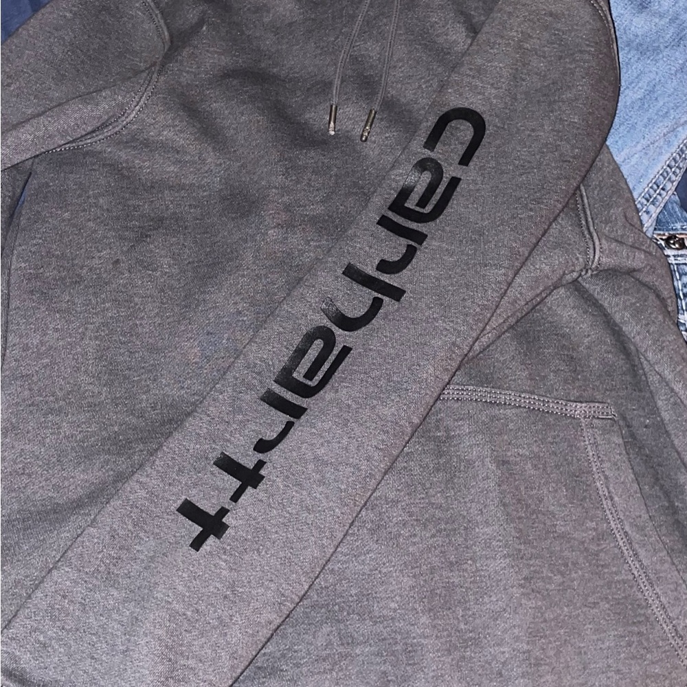 Carhartt Hooded Sweatshirt (Small)